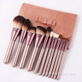 12pcs Soft Synthetic Hair Vegan Makeup Brush